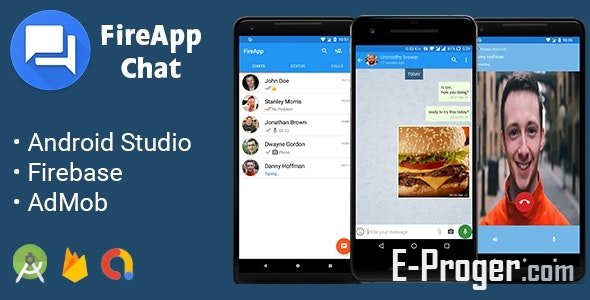 FireApp Chat v1.3.3 Fix -  Мессенджер аналог WhatsApp